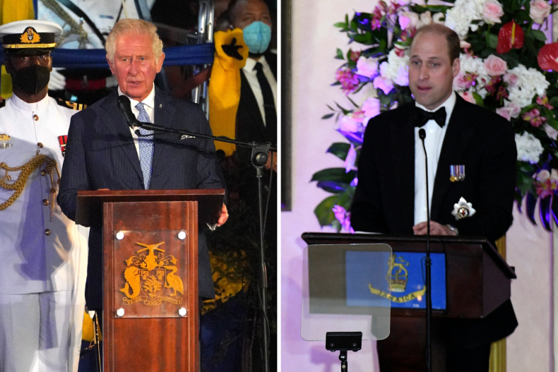 Prince Charles and Prince William Slavery Speeches