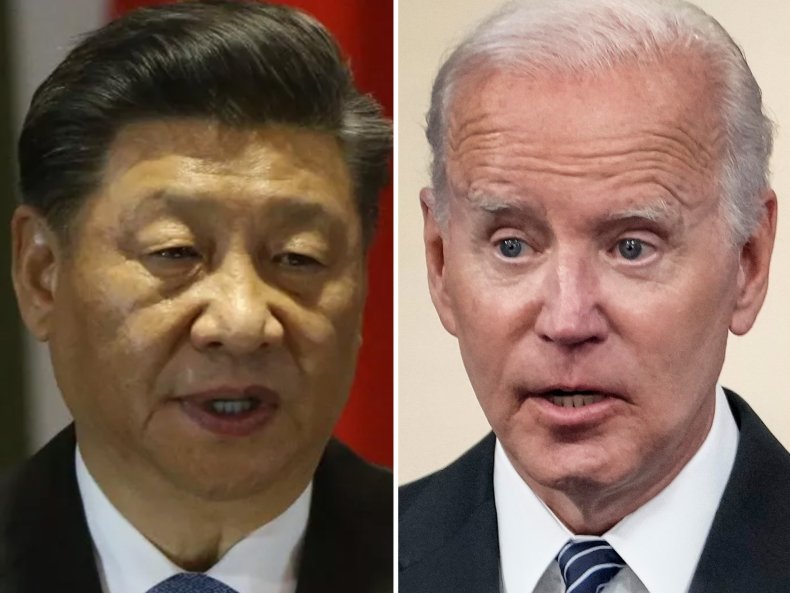 Xi Jinping and Joe Biden
