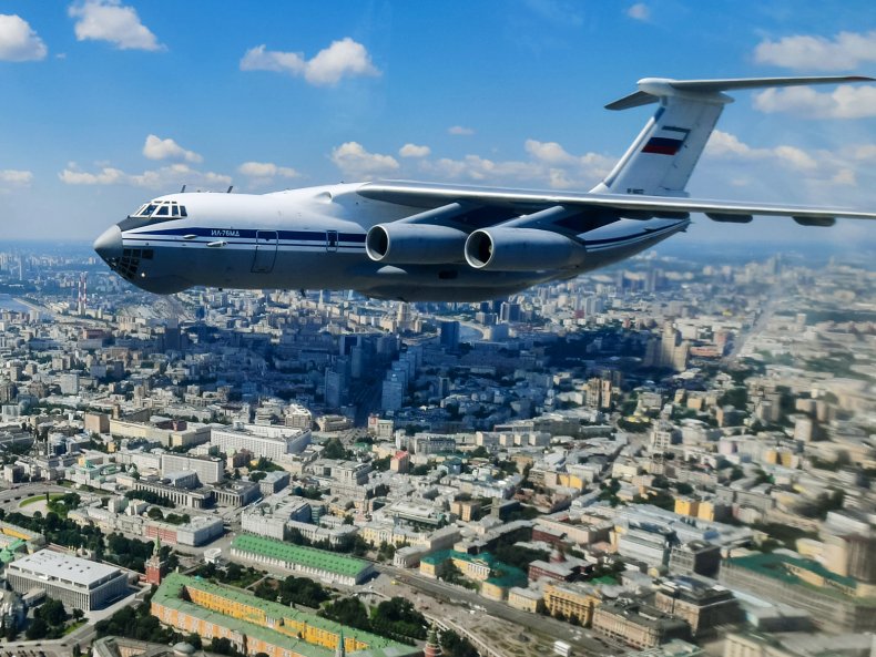 Ilyushin Il-76 Transport Plane