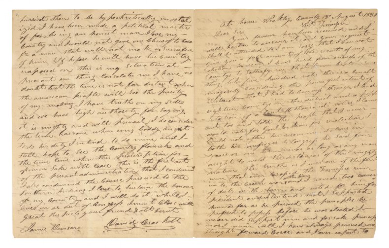 Bonhams rare historical letters. 
