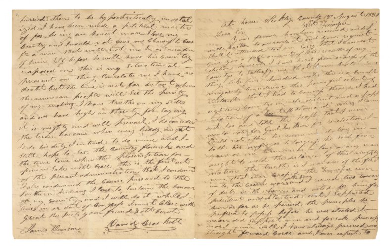 Bonhams rare historical letters.
