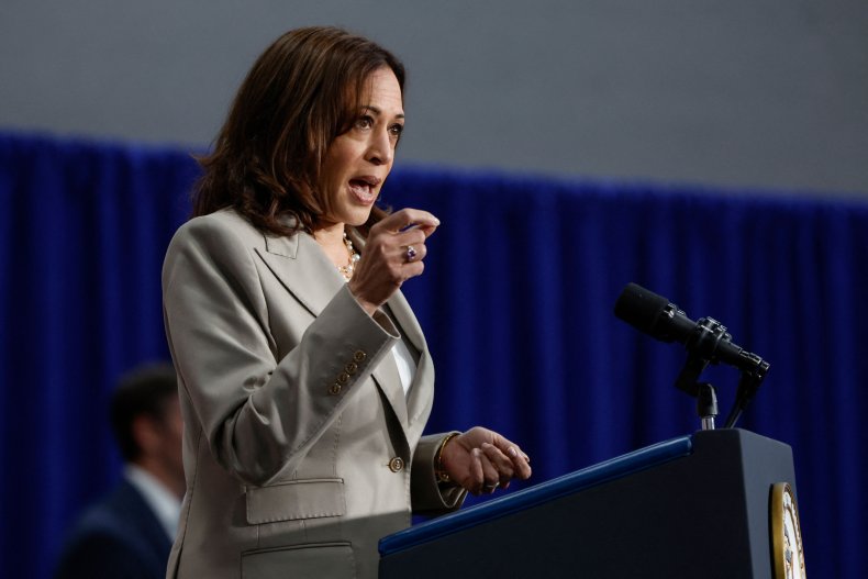 Kamala Harris addresses Supreme Court ruling