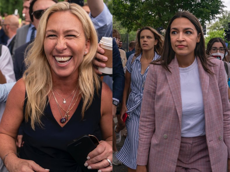 Marjorie Taylor Greene Alexandria Ocasio-Cortez Abortion Insurrection