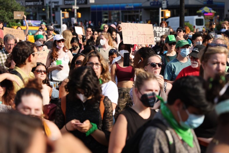 Manhattan SCOTUS protest