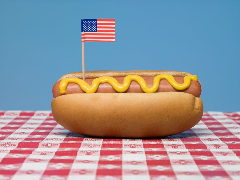 Hotdog stock image