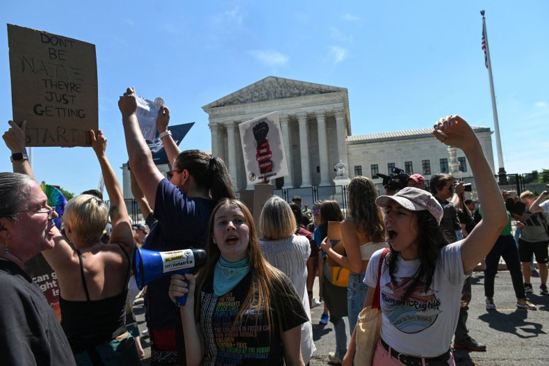 Protest at Supreme Court