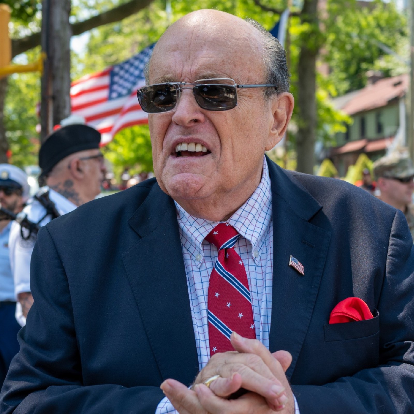 Video of Rudy Giuliani Slapped Inside Grocery Store Viewed 2M Times