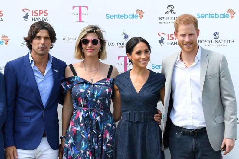 Meghan and Harry With Nacho, Delfina Figueras
