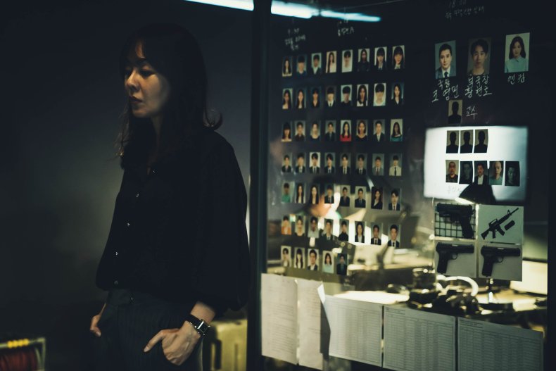 Kim Yun-jin in "Money Heist: Korea."