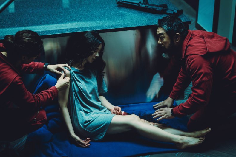 A still from "Money Heist Korea".