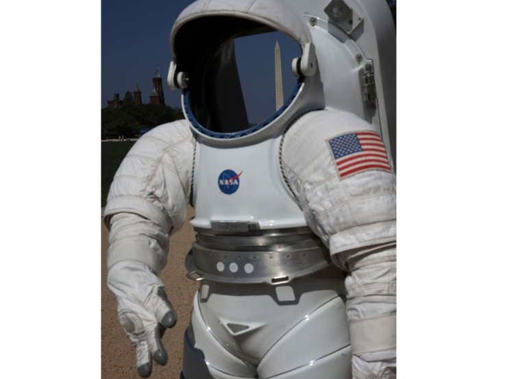 Spacesuit on display in D.C.