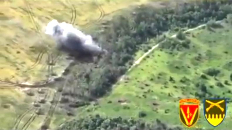 40th Brigade hits Russian vehicles