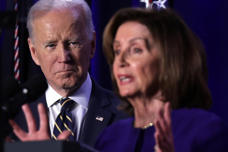 Joe Biden and Nancy Pelosi