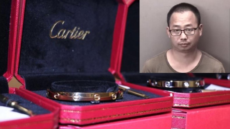 Lan's Arrest for Counterfeit Bracelets 