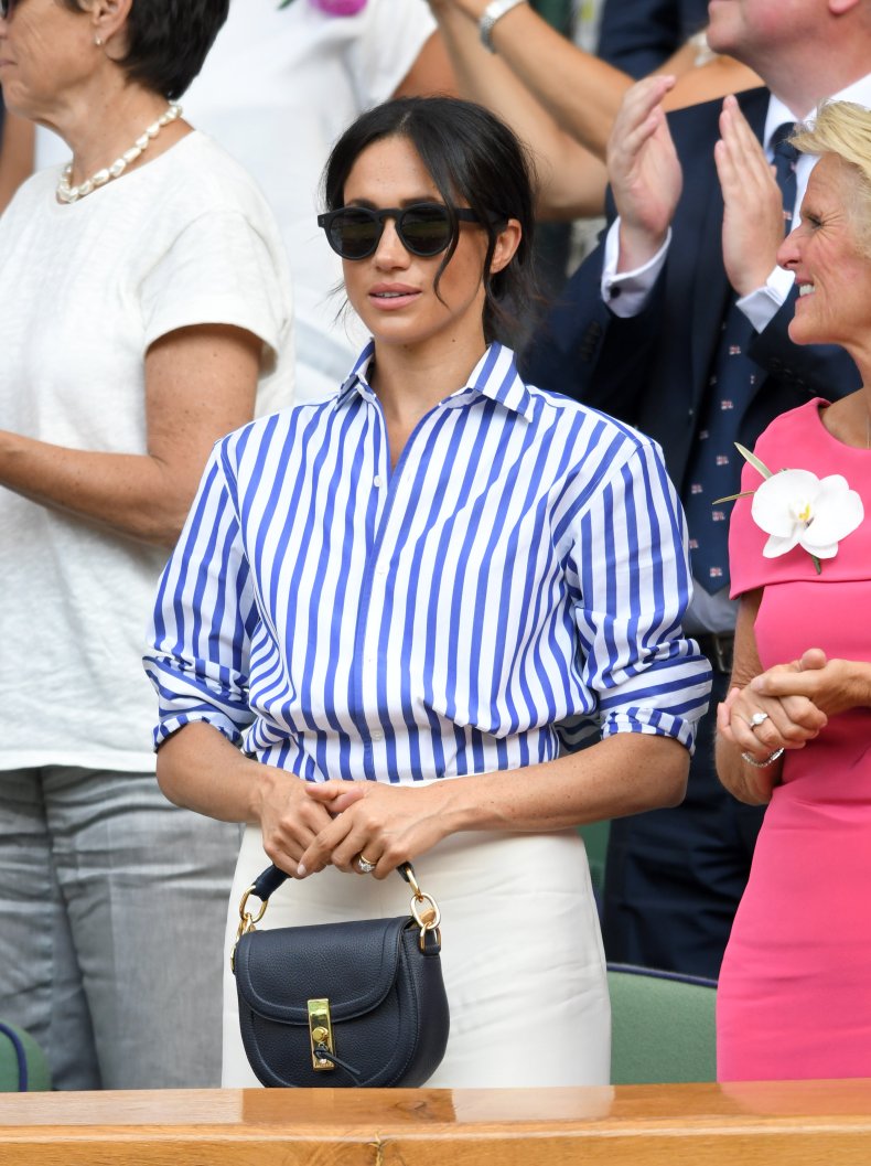 Megan Markle at 2018 Wimbledon 