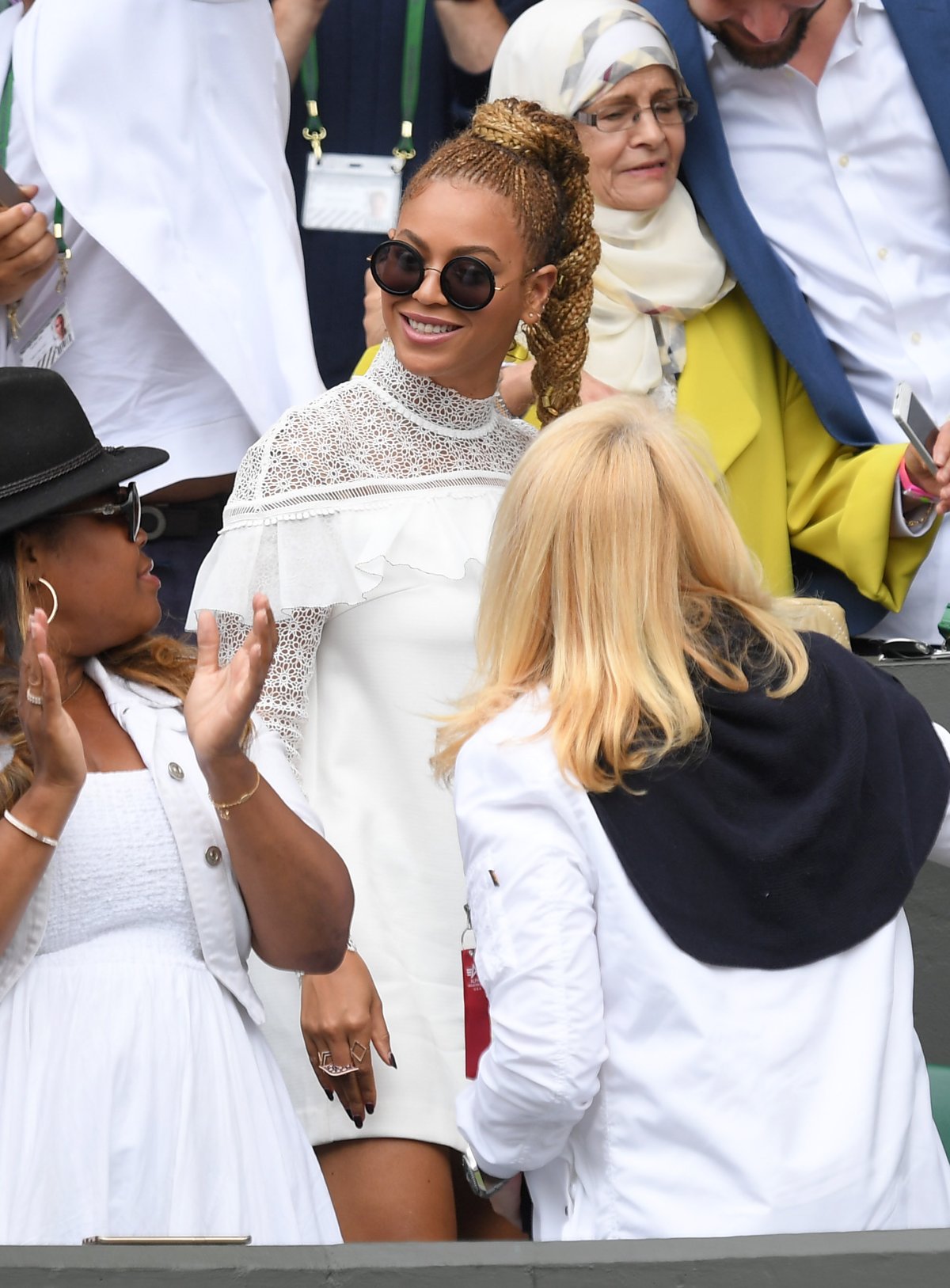 Beyoncé at the Wimbledon Championships 2016