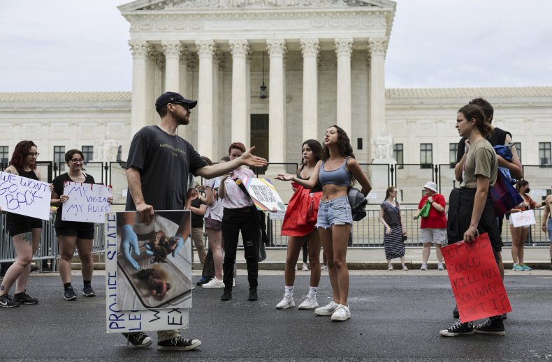Abortion Protests Supreme Court