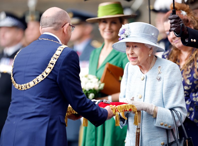 Queen Elizabeth II Ceremony of the Keys