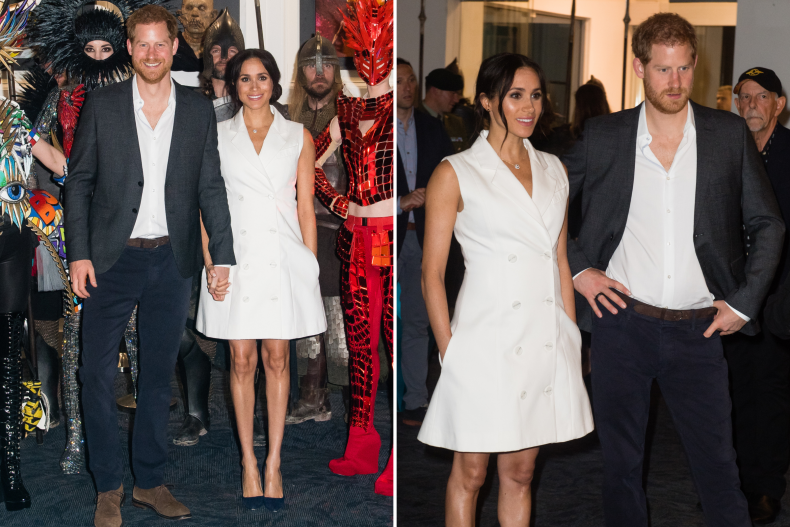 Meghan Markle New Zealand Mini Dress 2018