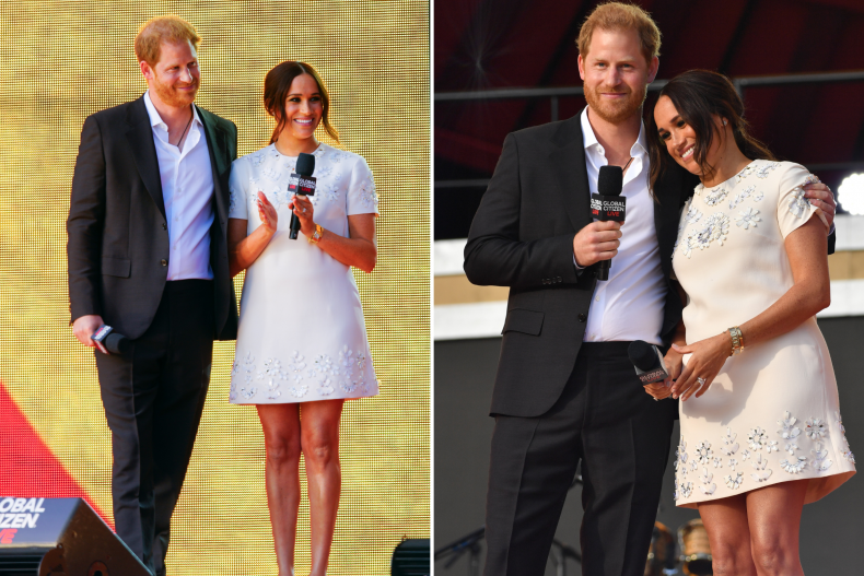 Meghan Markle Global Citizen Live Mini Dress