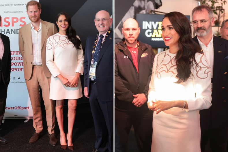 Meghan Markle Invictus Games 2022 Mini Dress
