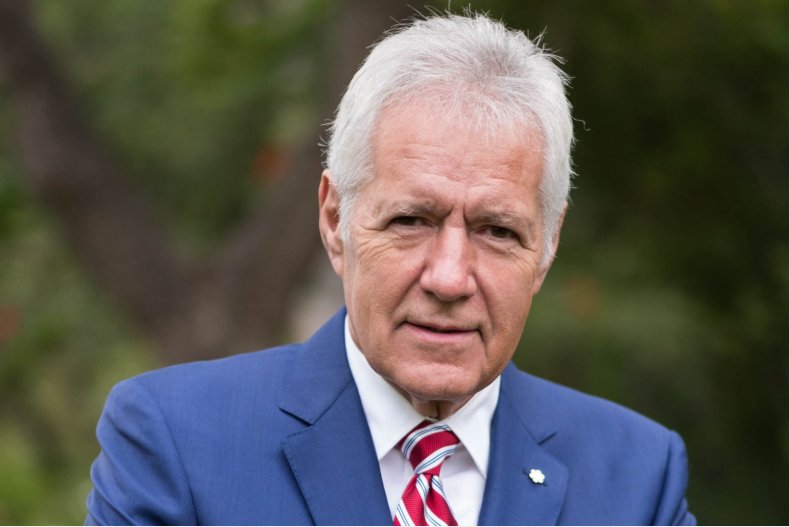 Late "Jeopardy!" host Alex Trebek