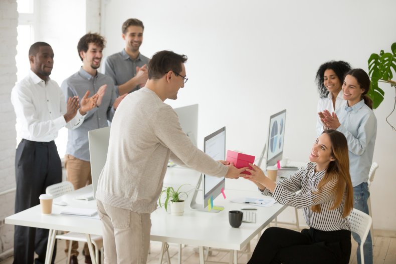 Office gift giving