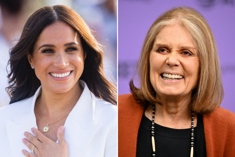Meghan Markle and Gloria Steinem
