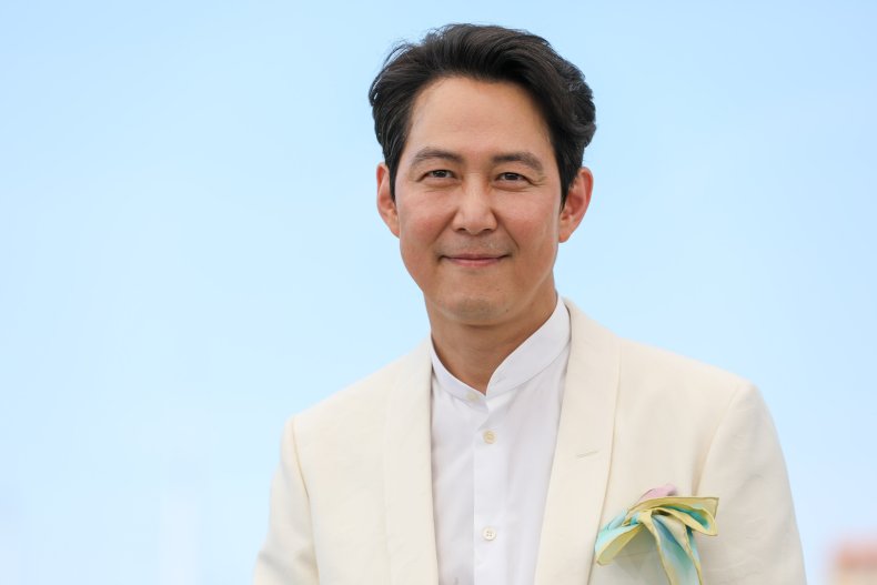 Lee Jung-jae at the 2022 Cannes festival.