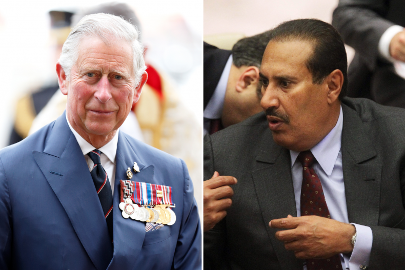 Prince Charles Charity Donations from Sheikh