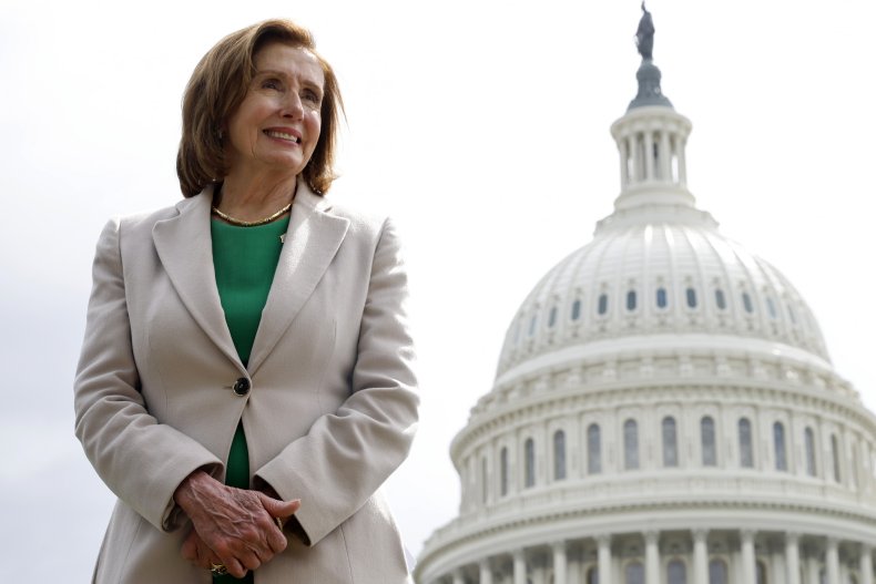 Nancy Pelosi at the U.S. Capitol