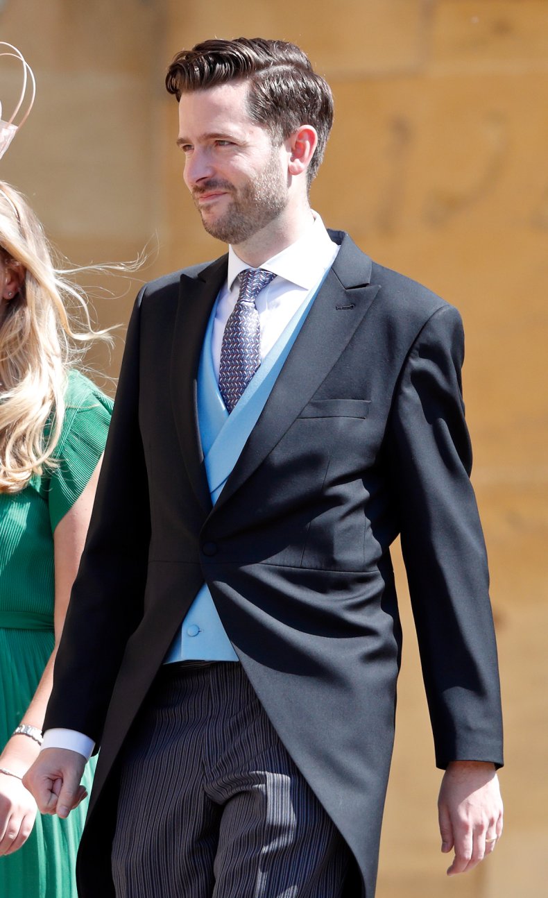Jason Knauf at Meghan and Harry's Wedding