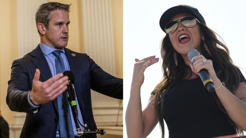 Adam Kinzinger and Lauren Boebert