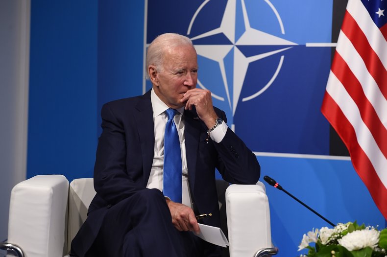 Biden Speaks at a NATO Summit