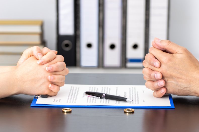 Divorce papers