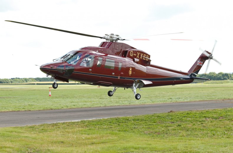Queen Elizabeth II Royal Helicopter