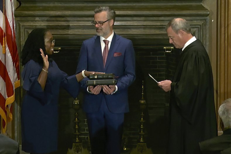 Ketanji Brown Jackson Sworn In as Justice