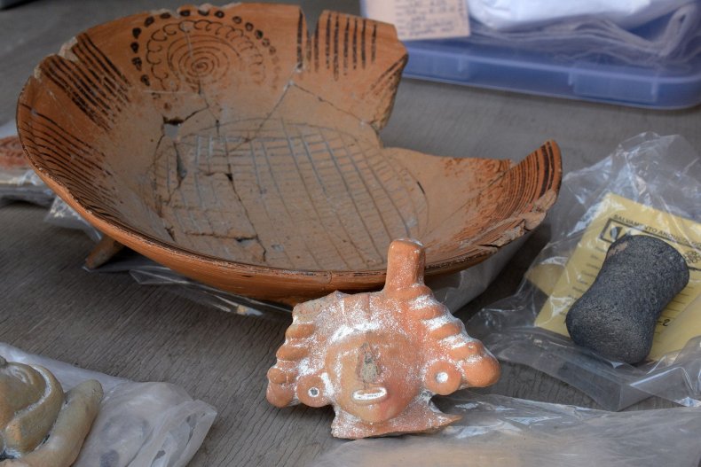 Aztec Empire artifacts found in Mexico