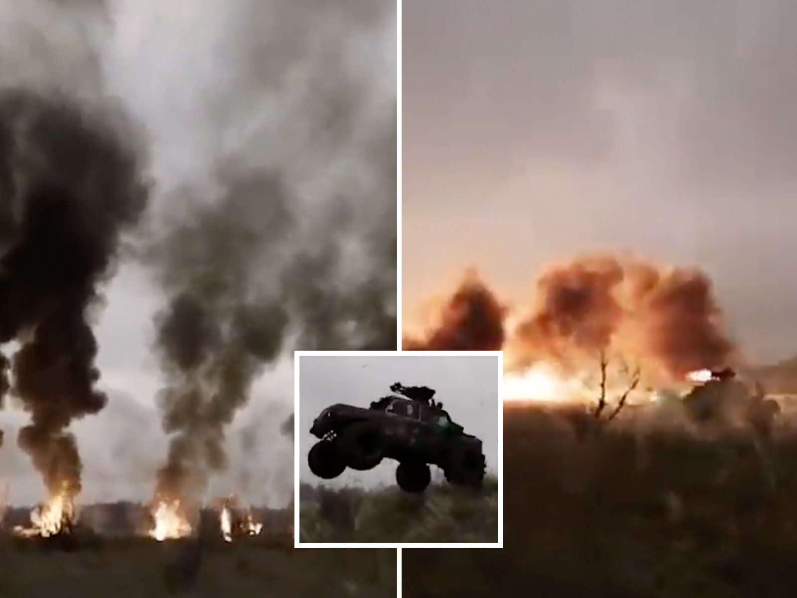 Fact Check: Is Video of Russian Column Wiped Out by Ukrainian Mini Real?