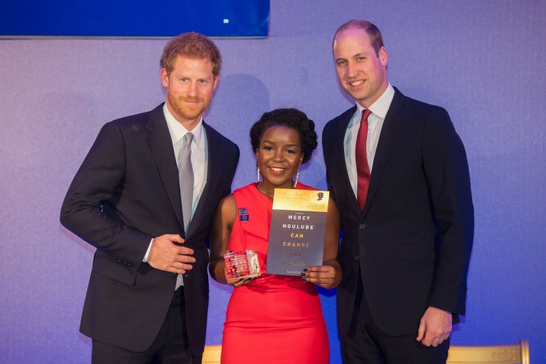 Prince William and Prince Harry Diana Award