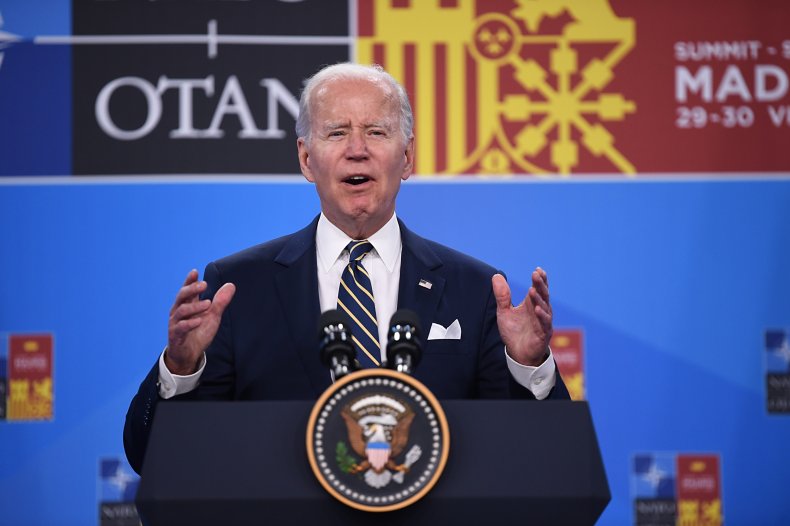 President Joe Biden holds his press conference 