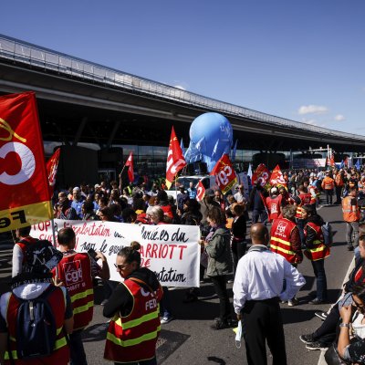 French Airport Strike