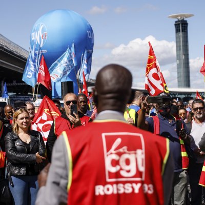 Strike at French Airport