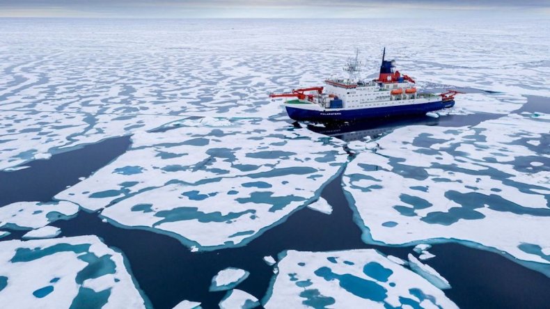 Polarstern expedition in Arctic