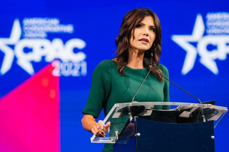 Kristi Noem Deflects Question on 10-year-old Rap-victim