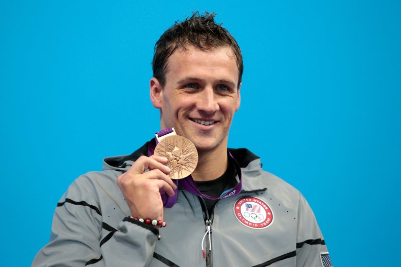 Ryan Lochte Olympic Medals Auction