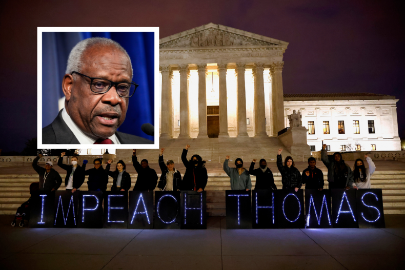 Impeach Clarence Thomas petition hits 1m signatures