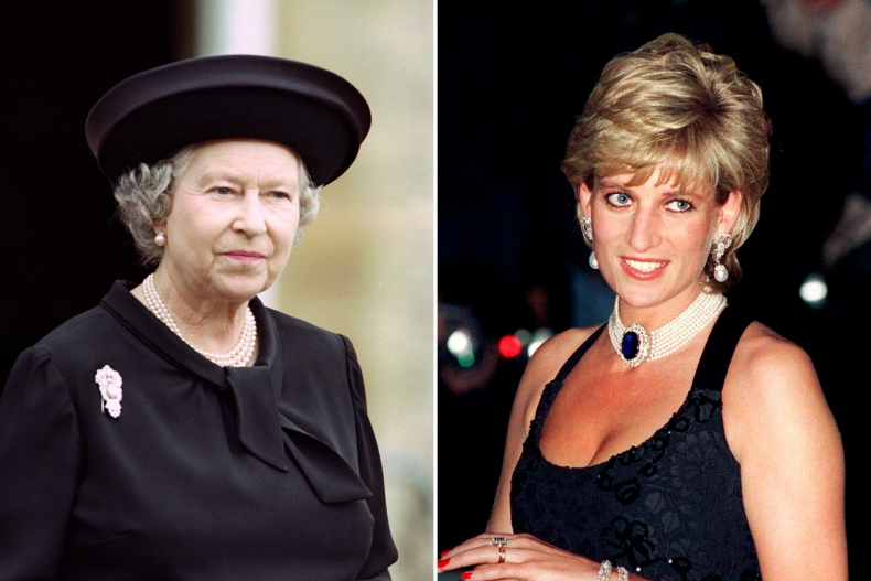 Queen Elizabeth's Tribute To Princess Diana