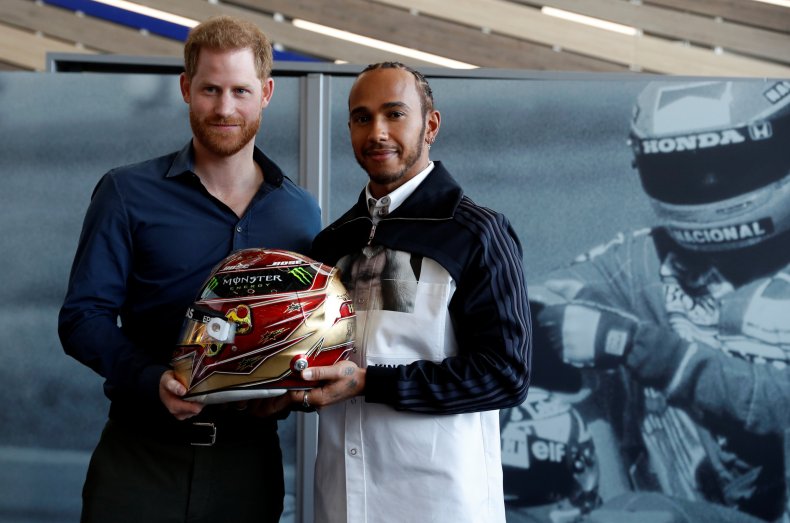 Lewis Hamilton and the Royals