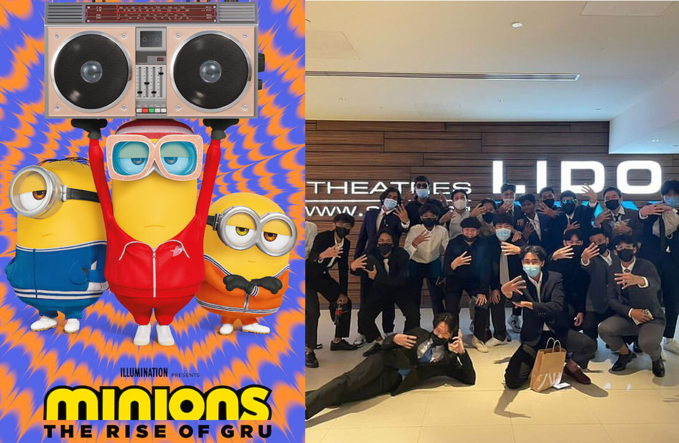 GentleMinions: What's Up With Loud Kids In Suits Watching Minions?!